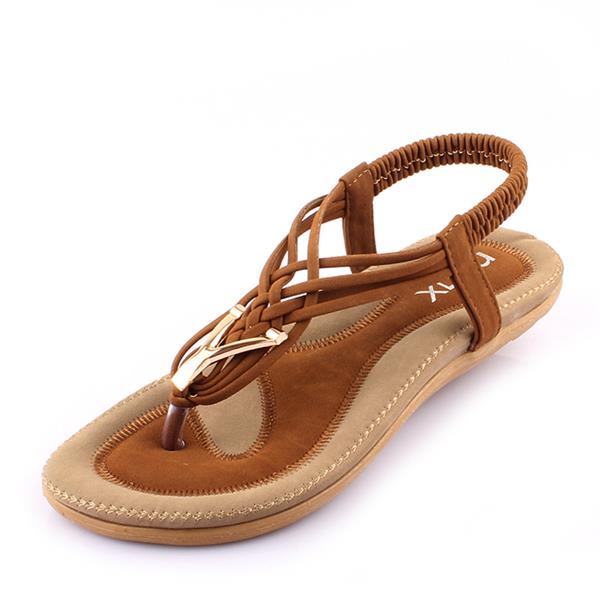 womens pu leather sandal